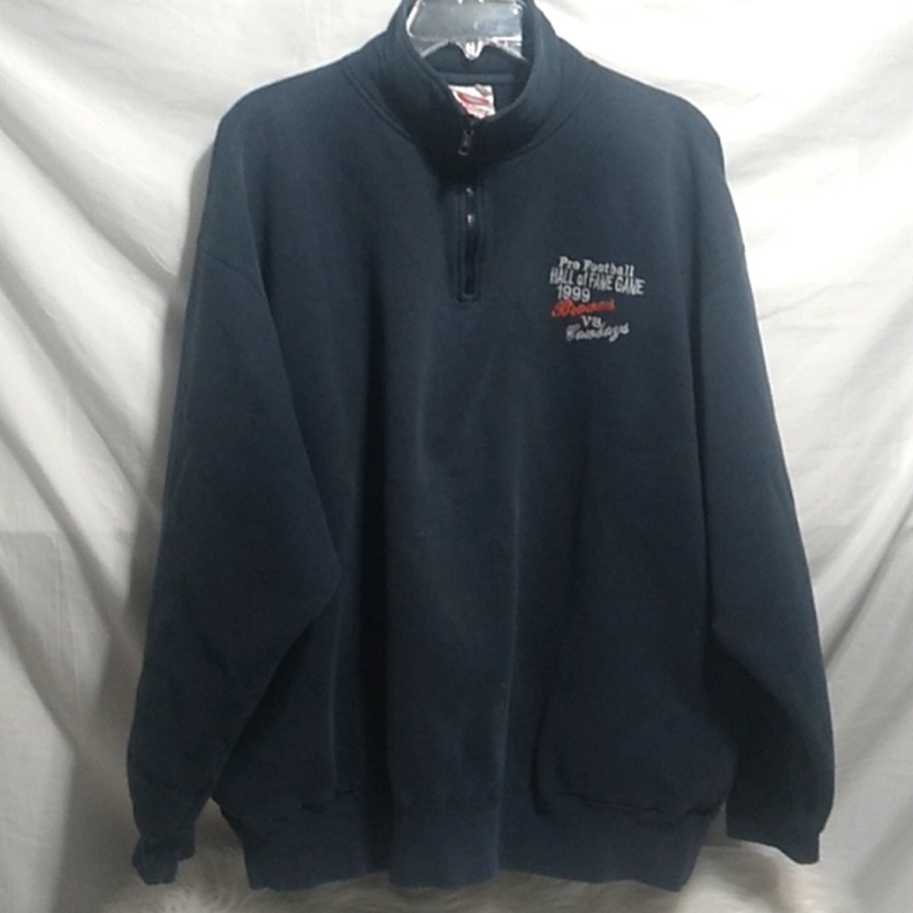 SALE! RARE! Browns VS Cowboys 1999 Pro Football Hall Of Fame Sweater (BX42) - Picture 1 of 10